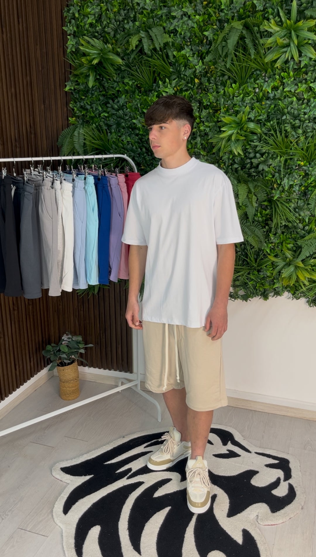 PANTALONCINO BEIGE
