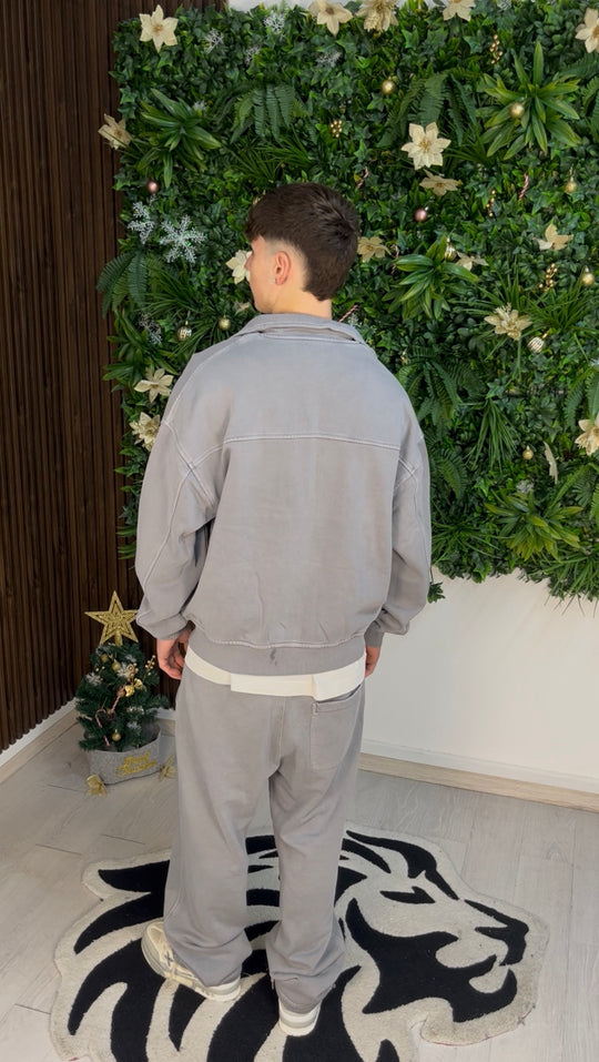 WASHED FLEX PANTS GREY