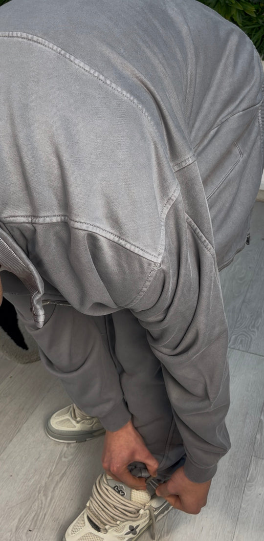 WASHED FLEX PANTS GREY