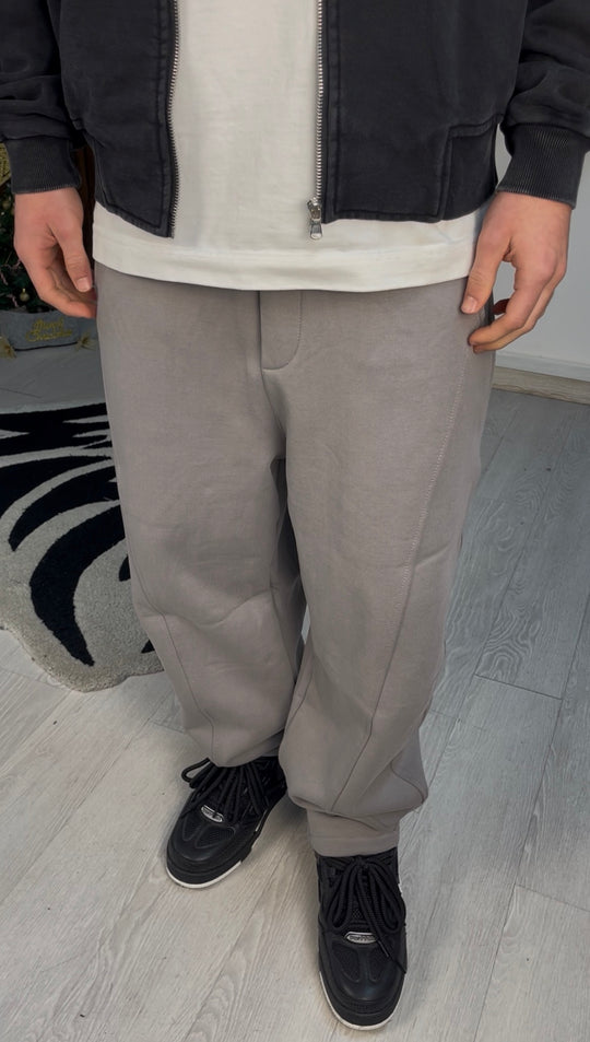 WASHED BALOON PANTS GREY