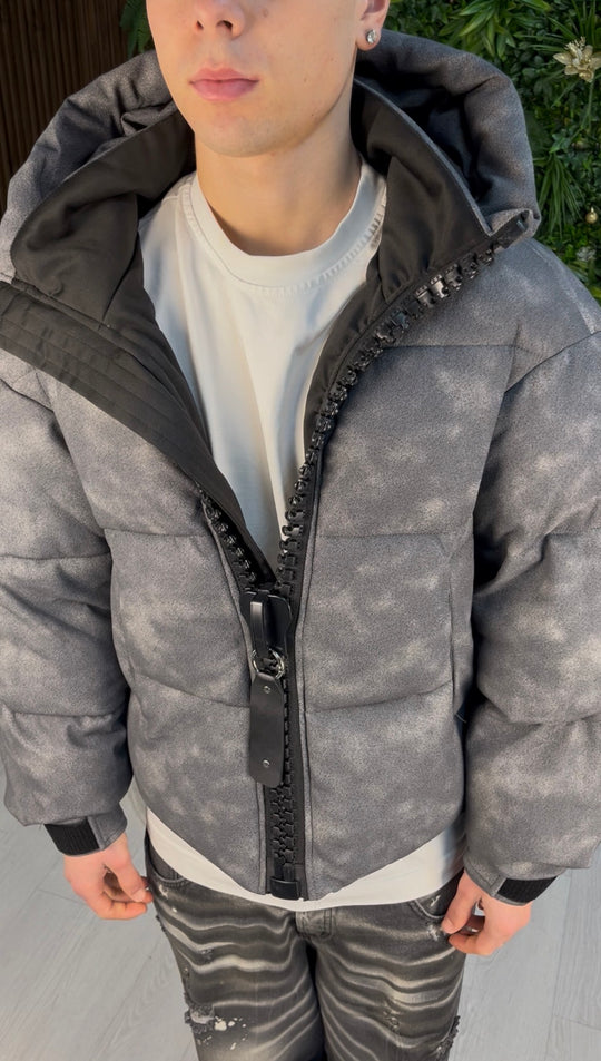 PUFFER MEGA ZIP SHADOW