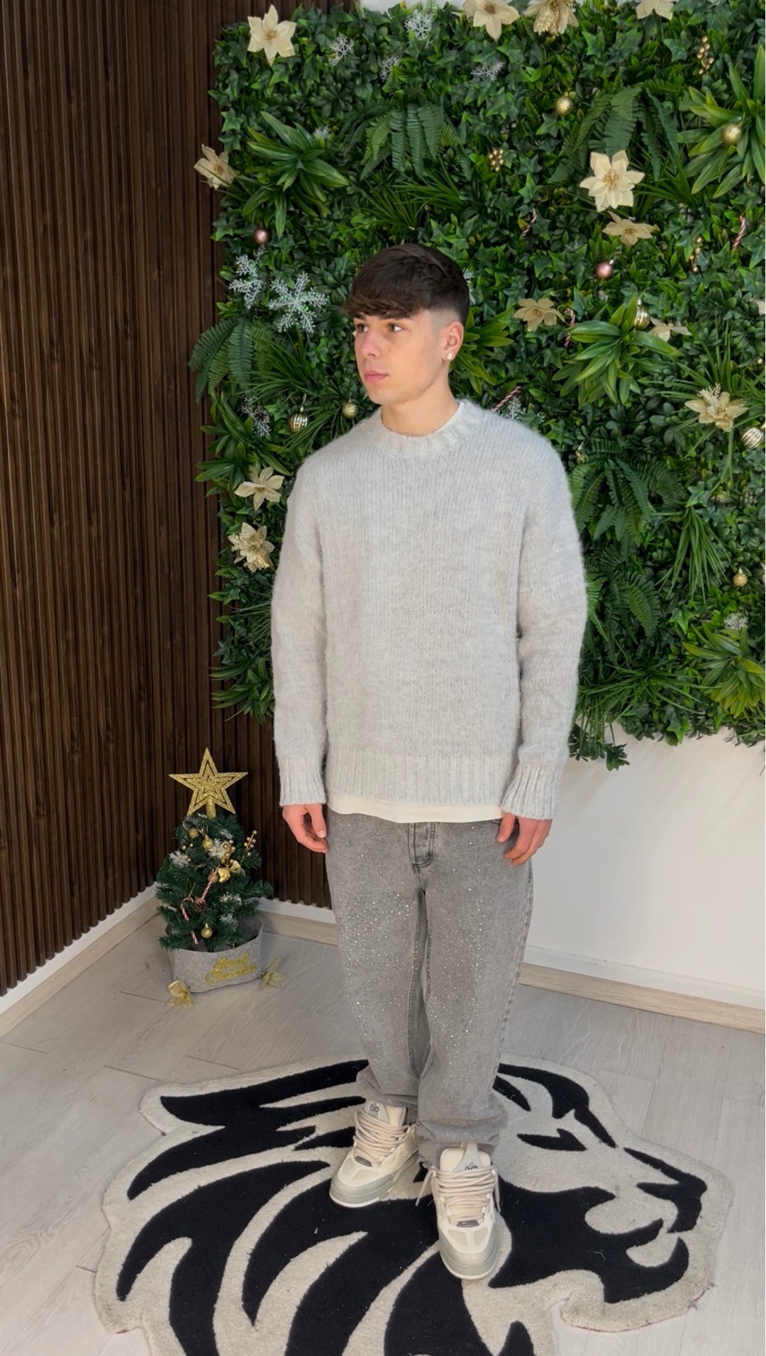 MAGLIONE SOFT GRIGIO