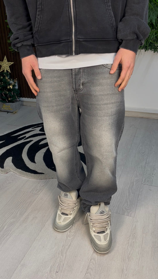 JEANS BAGGY GREY