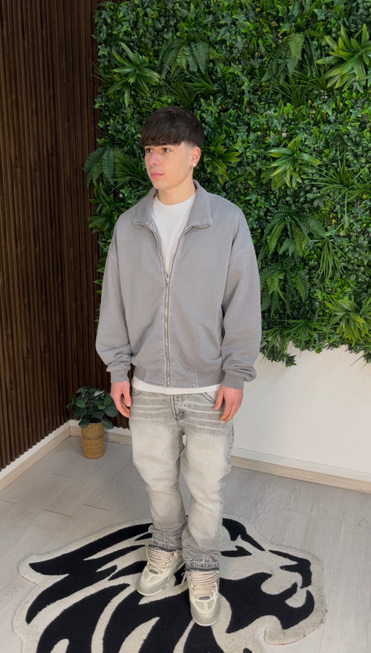 JEANS FLARE LIGHT GREY