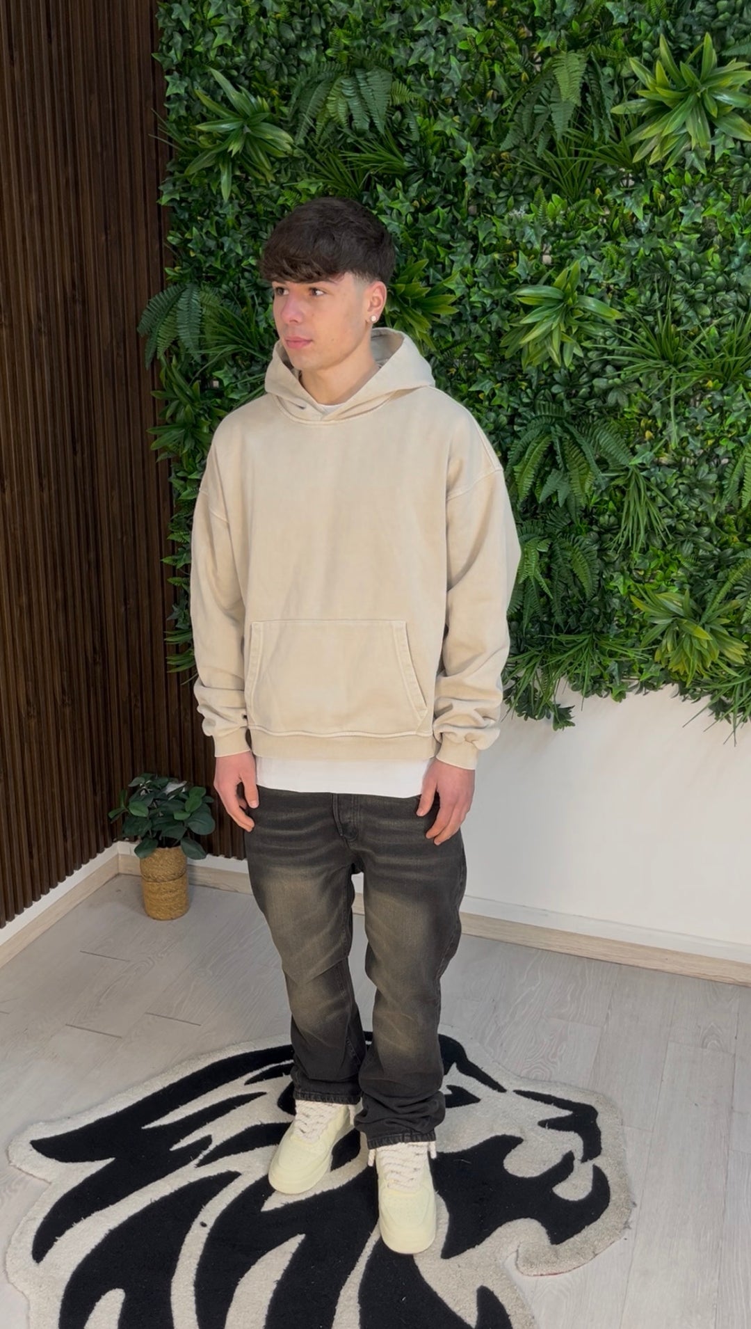 JEANS FLARE LIGHT BROWN