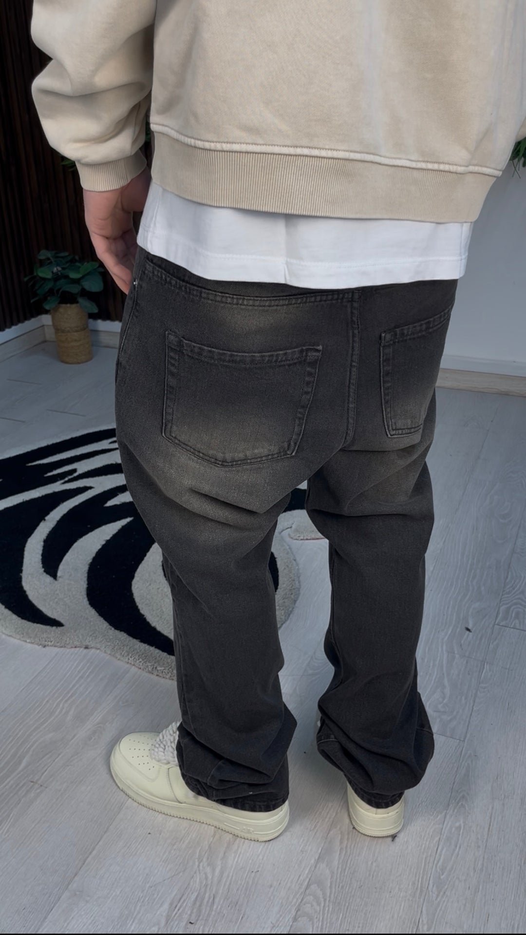 JEANS FLARE LIGHT BROWN