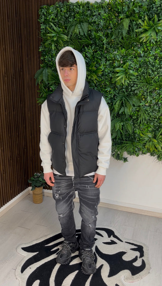 SMANICATO OPACO NERO