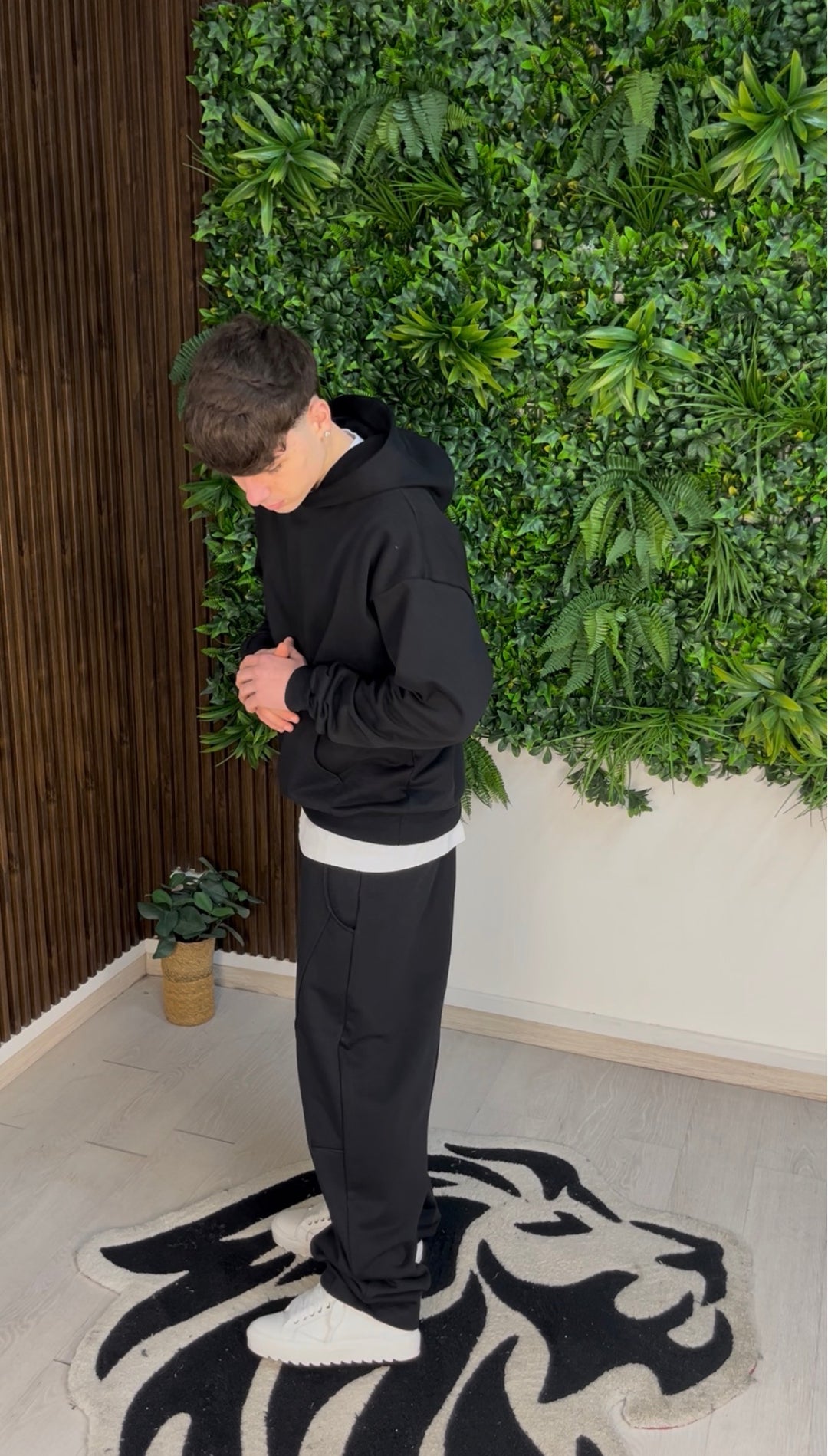 HOODIE BALLOON BLACK