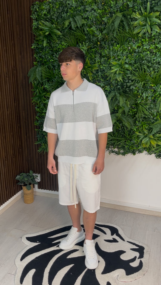 PANTALONE CORTO CLASSY BIANCO