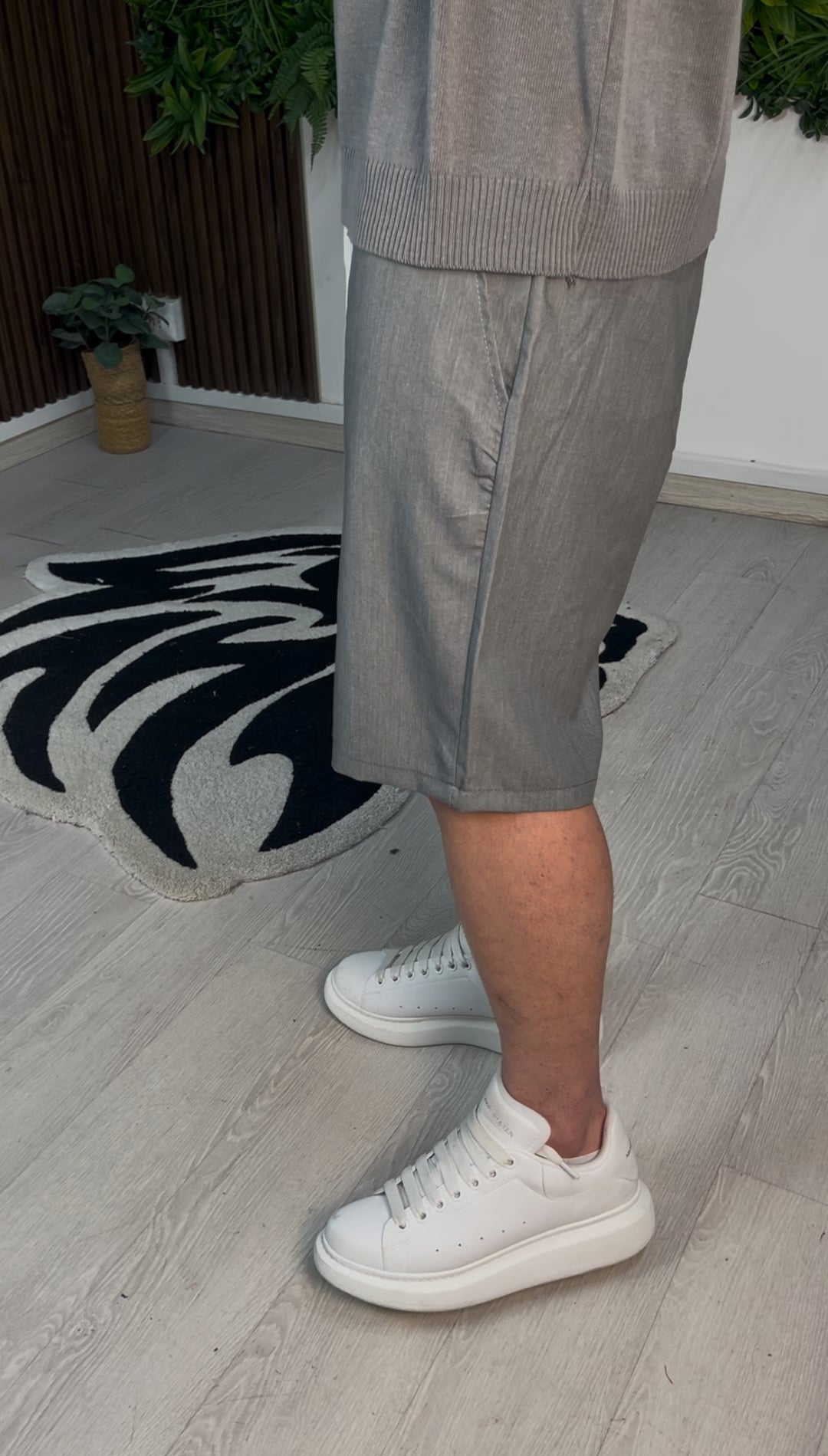 PANTALONE CORTO CLASSY GRIGIO