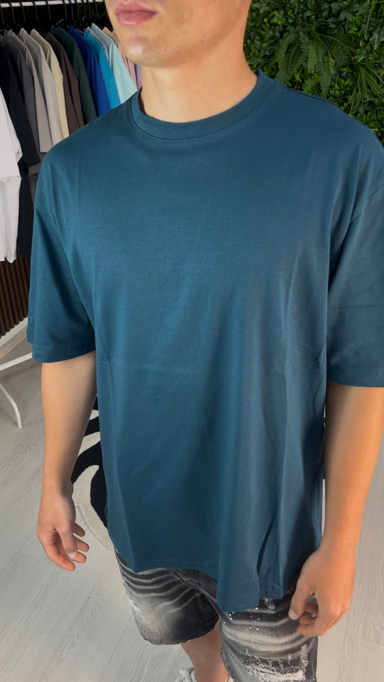 Oil crewing t-shirt