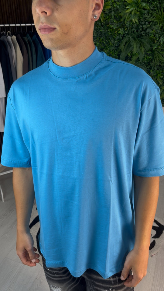 T-shirt tall turquoise