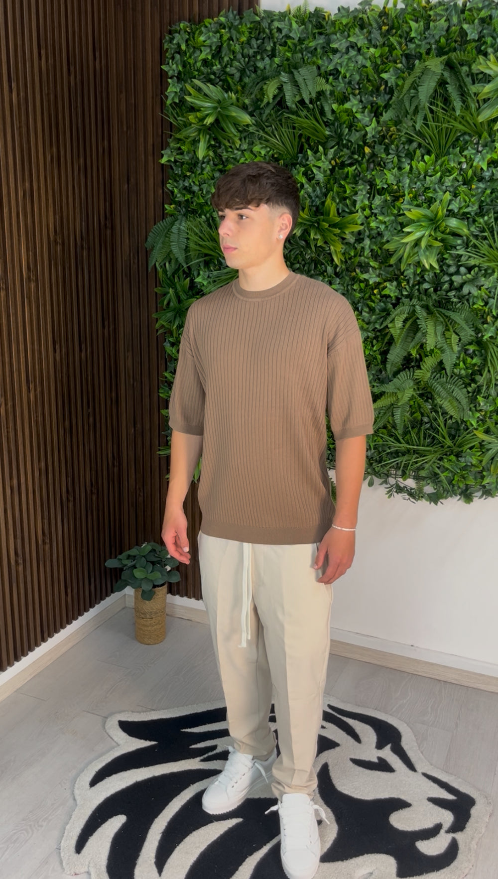 MAGLIA CLASSIQUE BROWN