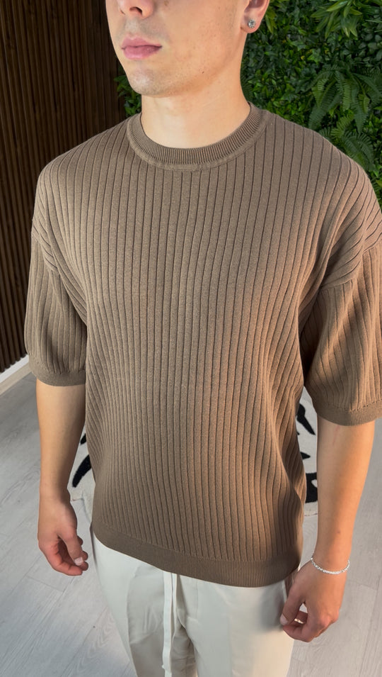 MAGLIA CLASSIQUE BROWN