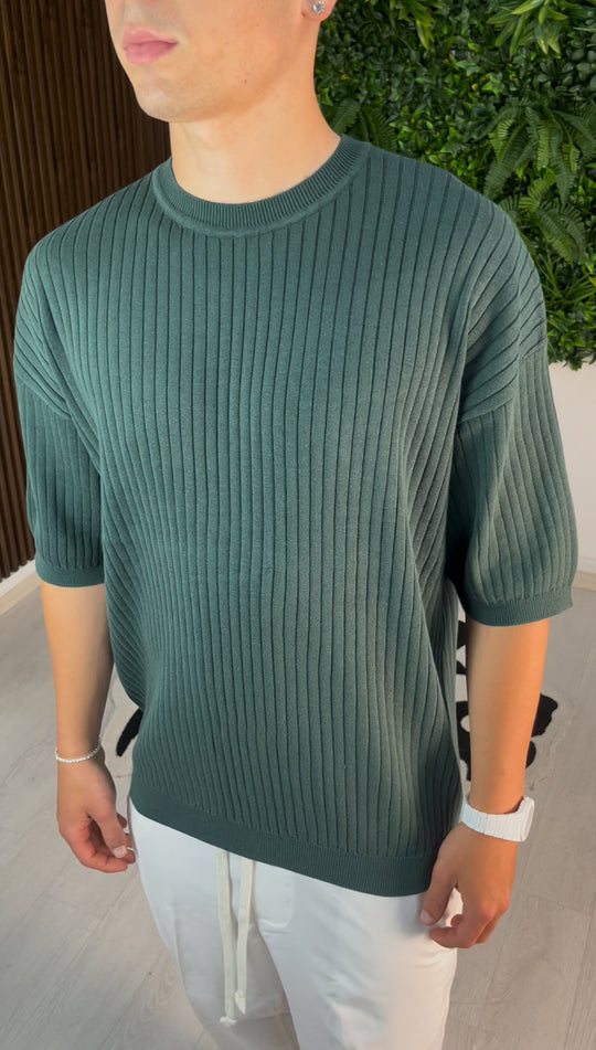 MAGLIA CLASSIQUE VERDE GUCCI