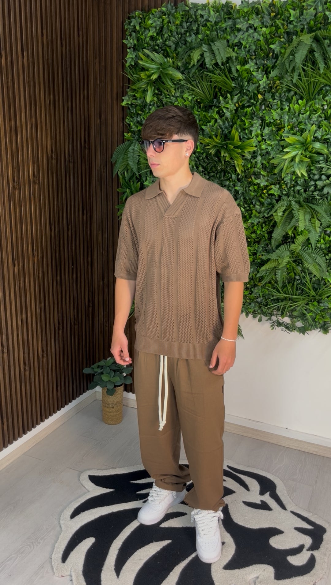 POLO EMBLEM BROWN