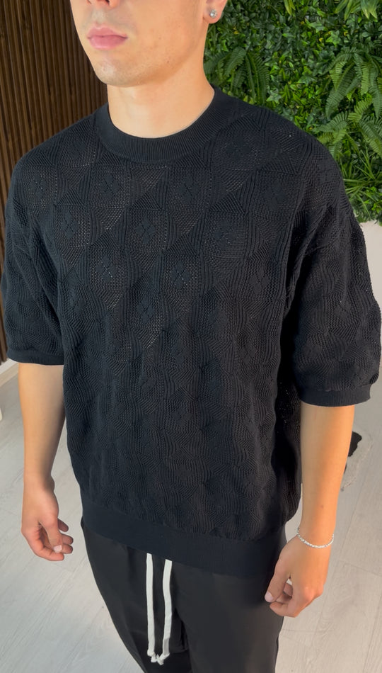 MAGLIA EMPIRE NERA
