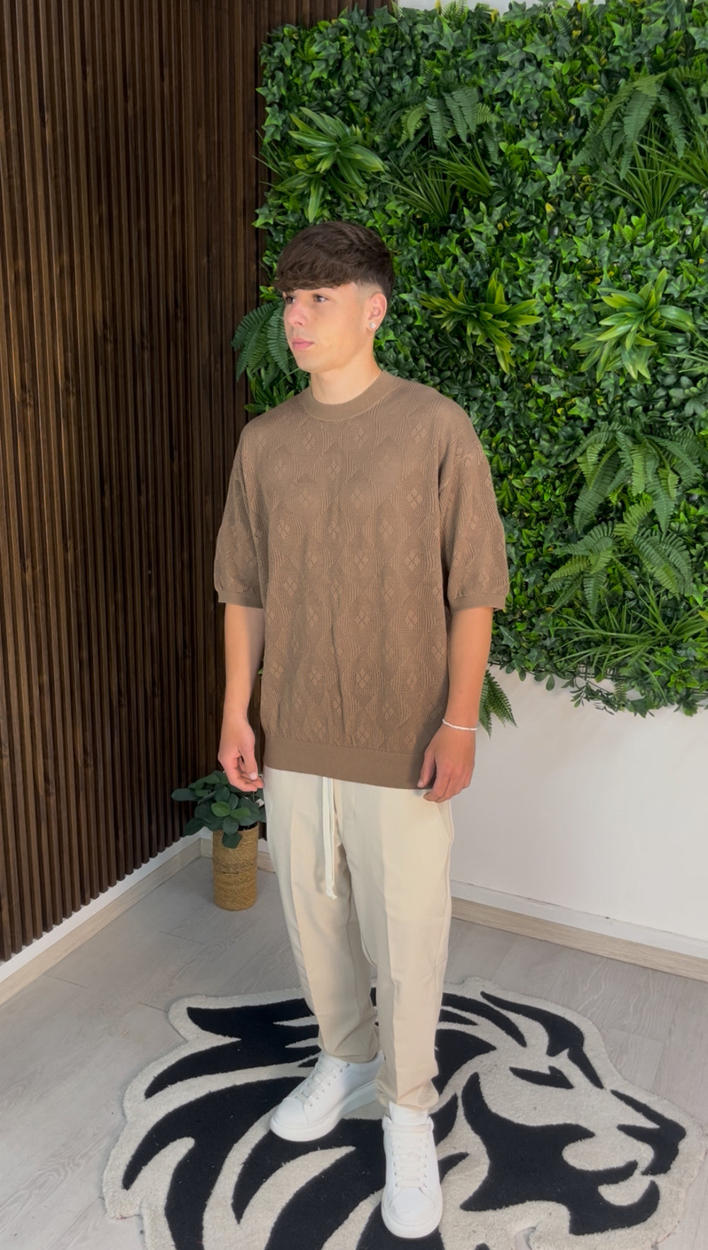 MAGLIA EMPIRE BROWN