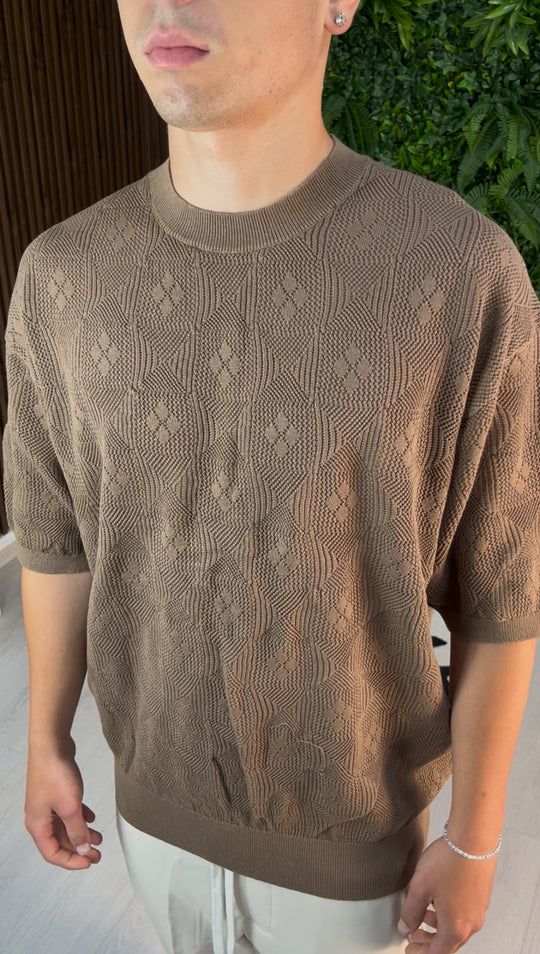 MAGLIA EMPIRE BROWN