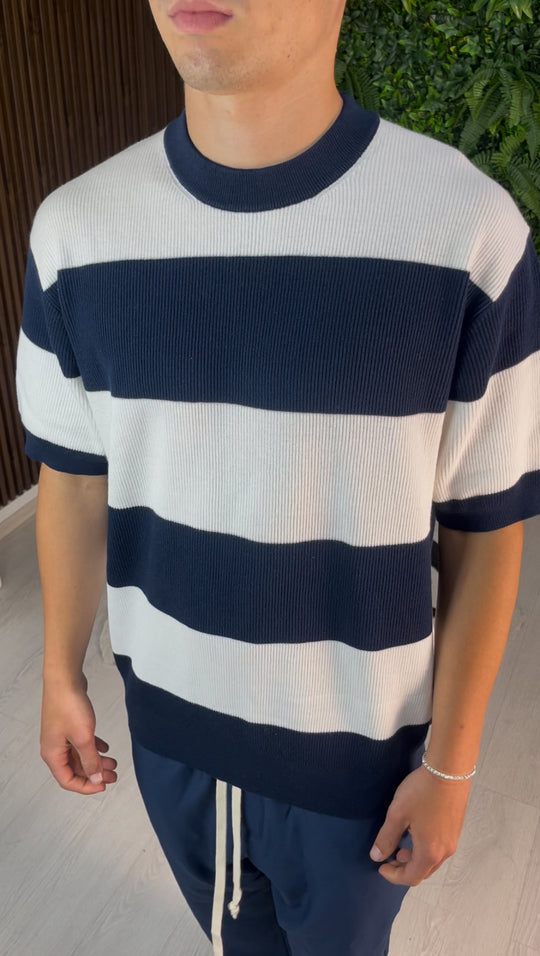 MAGLIA RIVIERA BLU NOTTE
