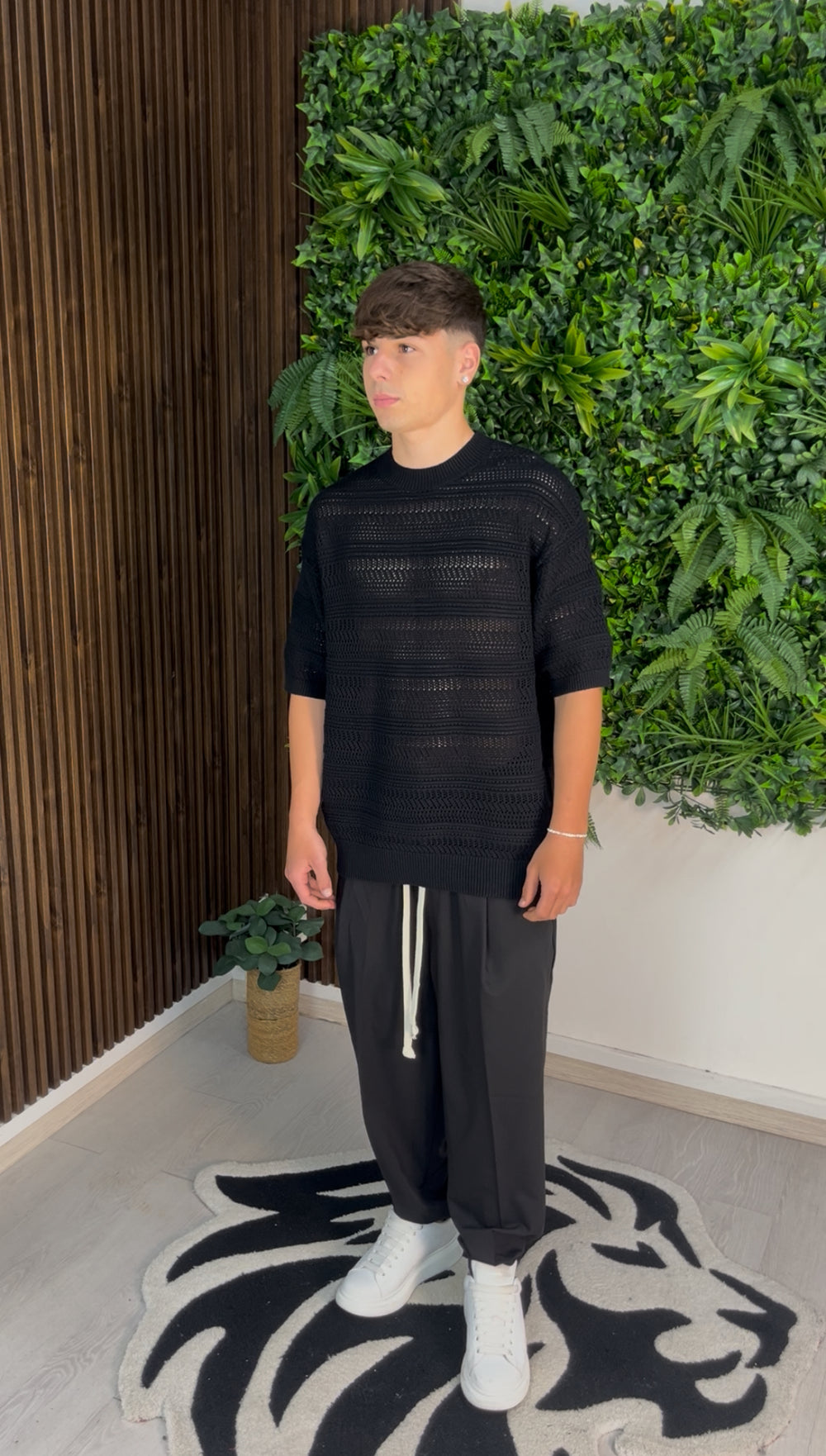 MAGLIA AMALFI NERA