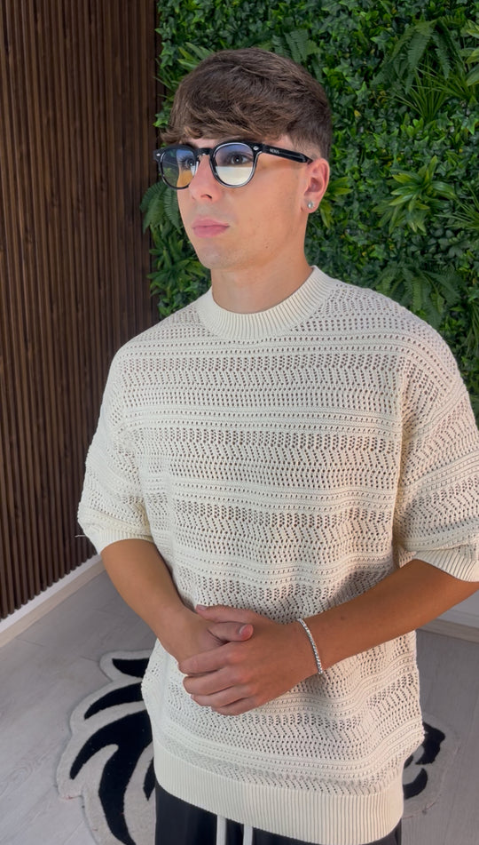 MAGLIA AMALFI PANNA