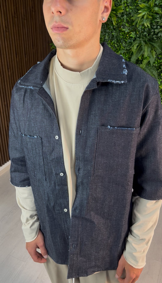 CAMICIA JEANS DOUBLE