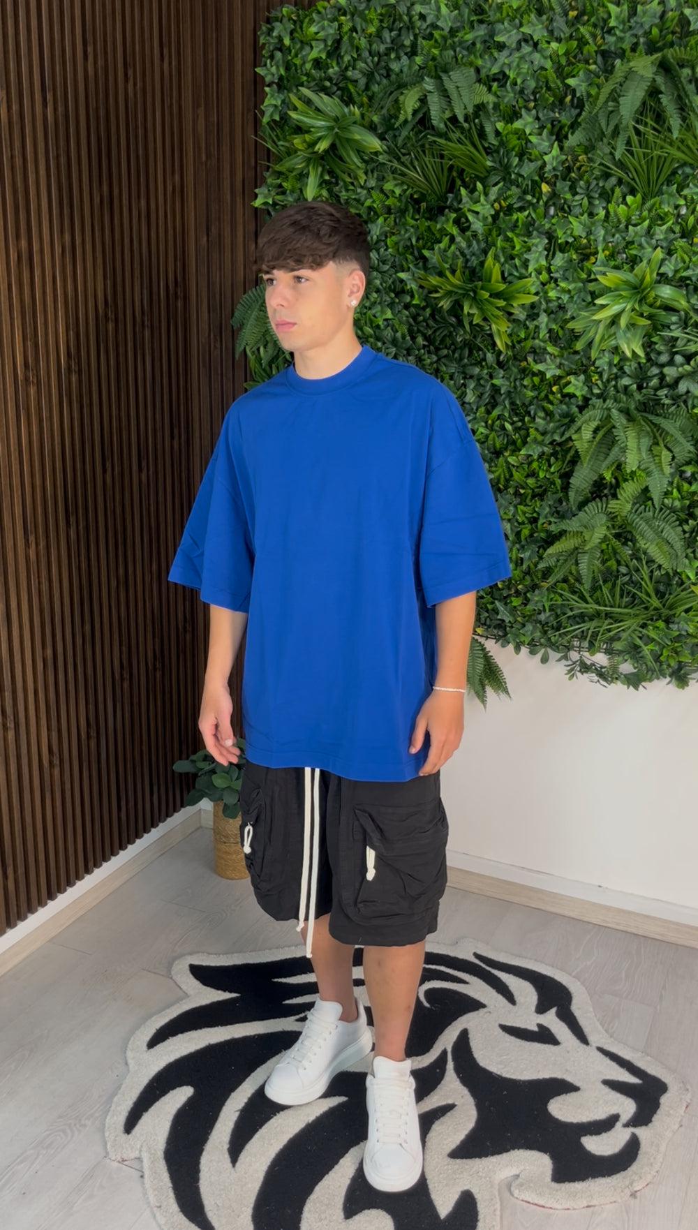 T-SHIRT OVER BLU