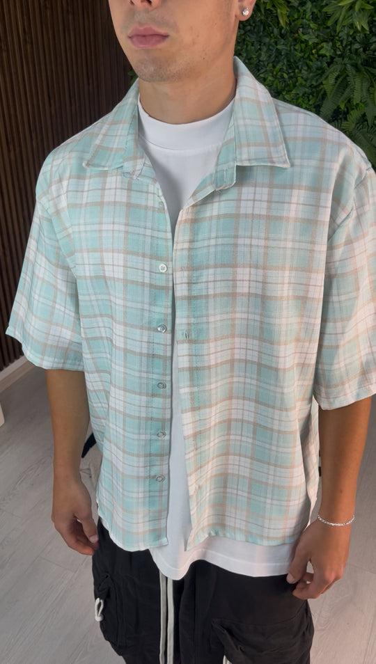 CAMICIA NEW YORK VERDE ACQUA