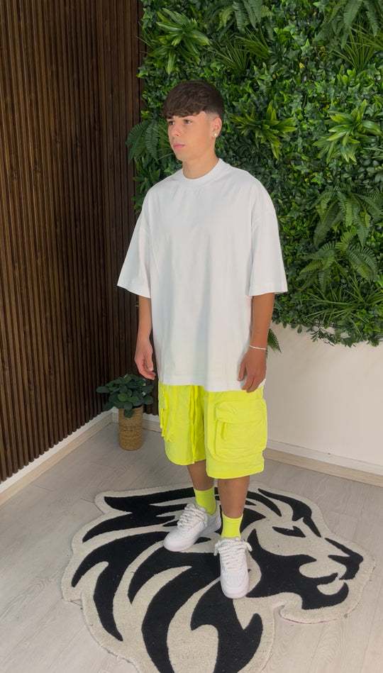 FRONT CARGO CORTI GIALLO FLUO