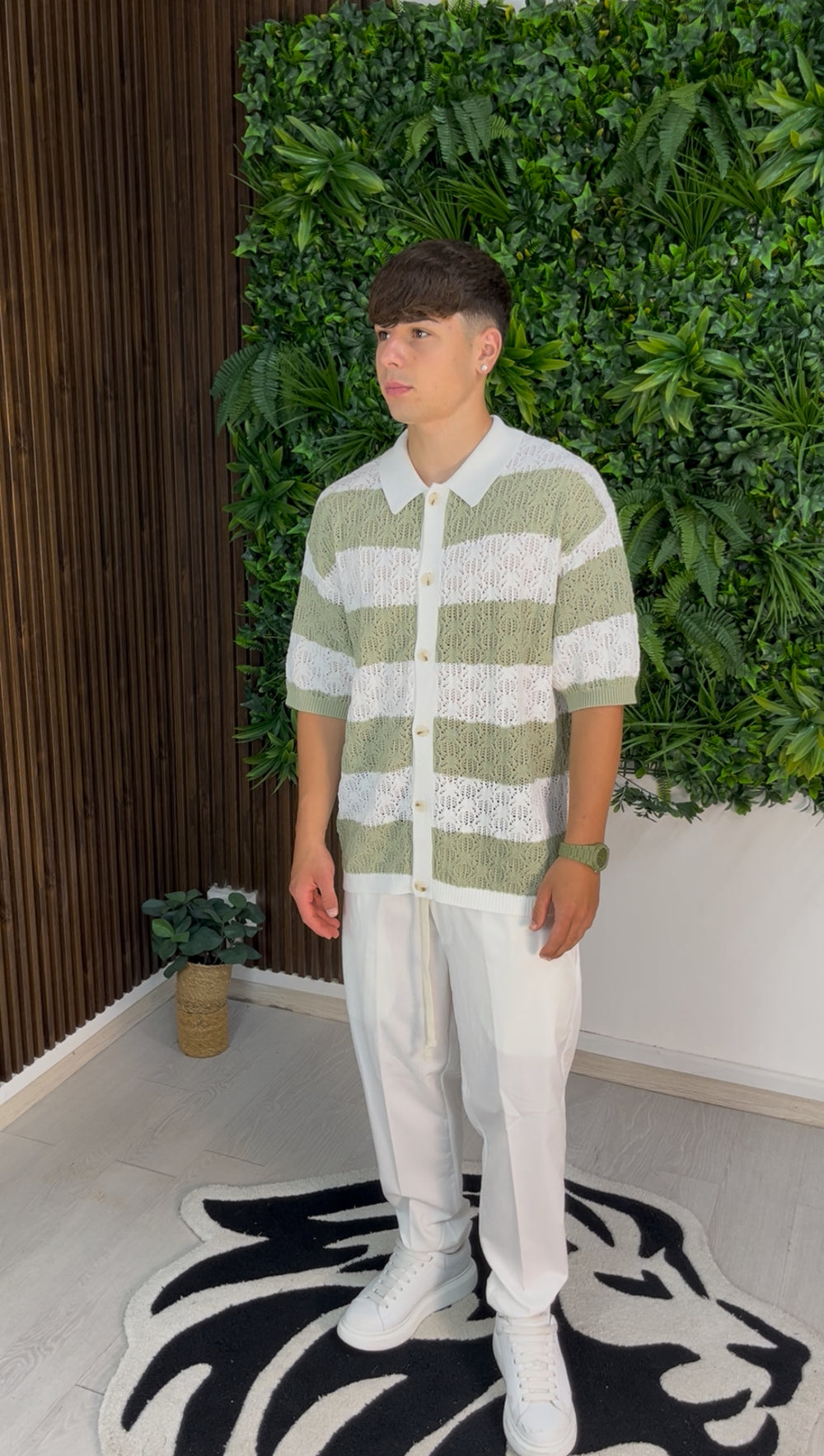 POLO MYKONOS VERDE OLIVA