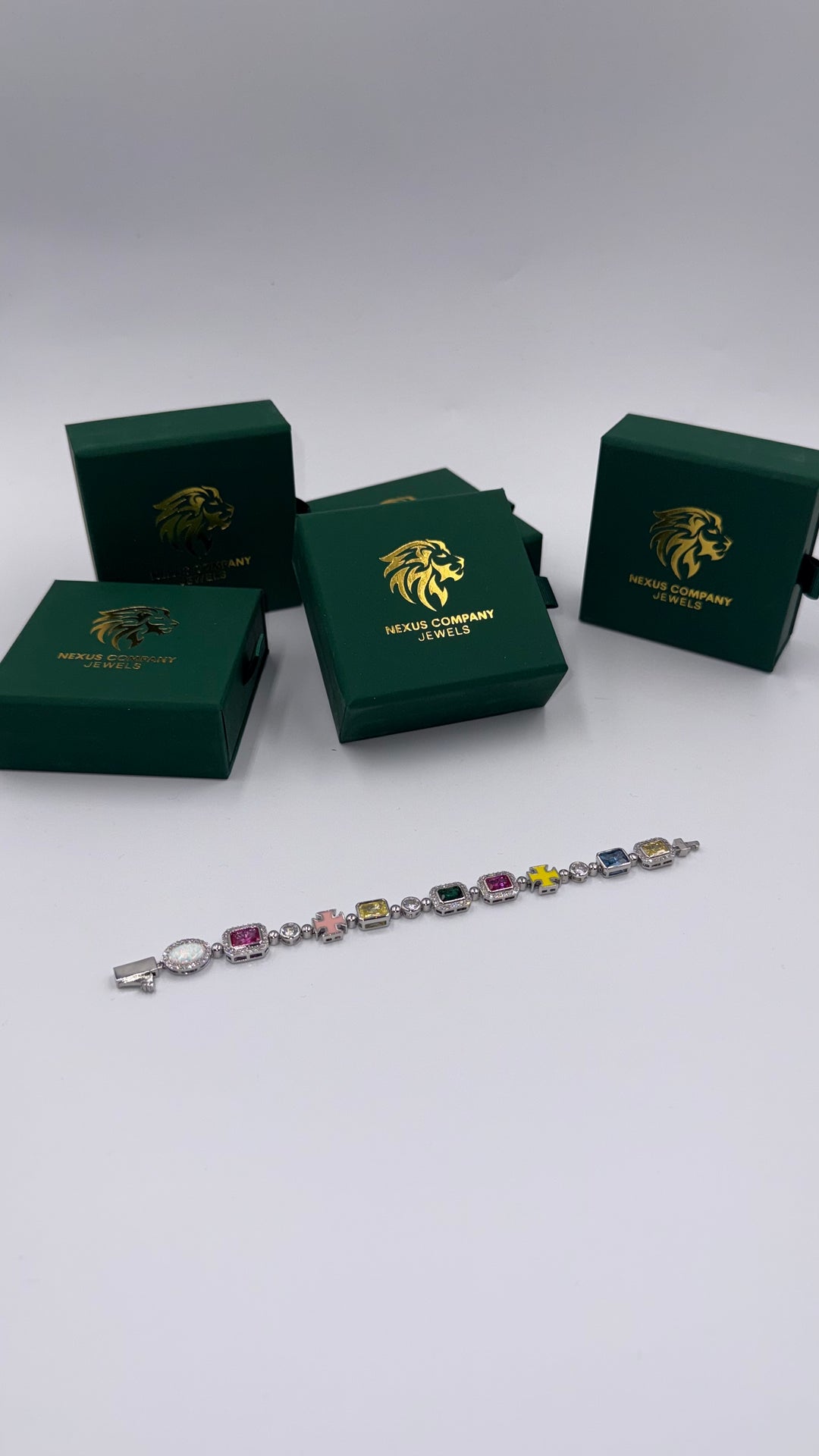 BRACCIALE GEMSTONE SILVER