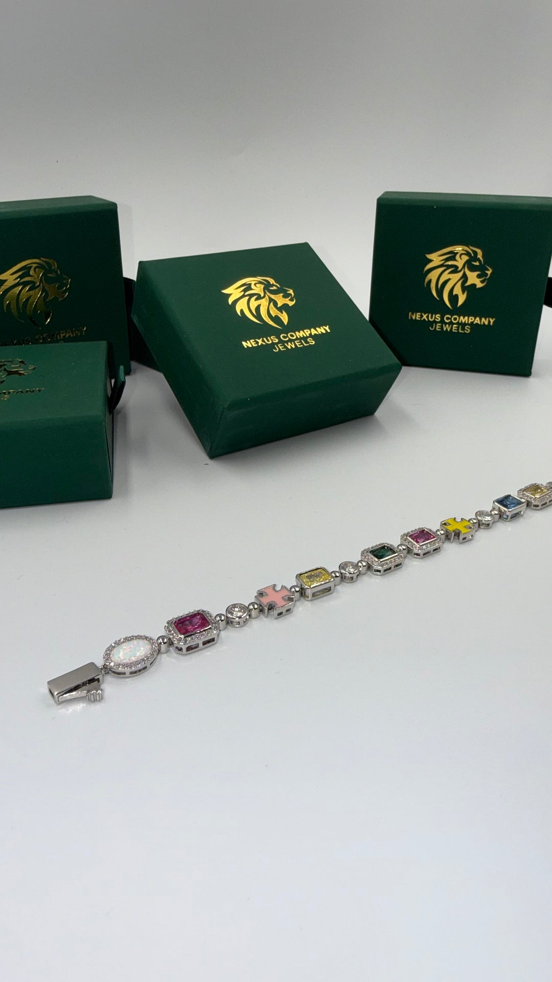 BRACCIALE GEMSTONE SILVER