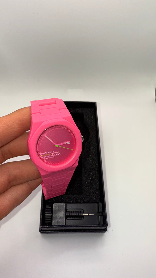 NEXUS WATCH PLASMA - NEON PINK