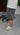 JEANS CORTO BAGGY BLACK