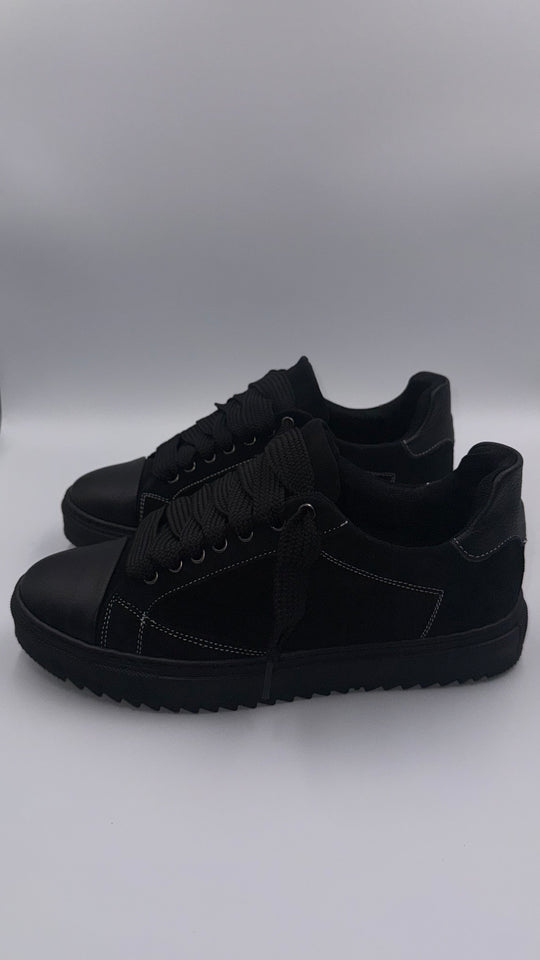 SCARPE NEXUS NERE IN CAMOSCIO
