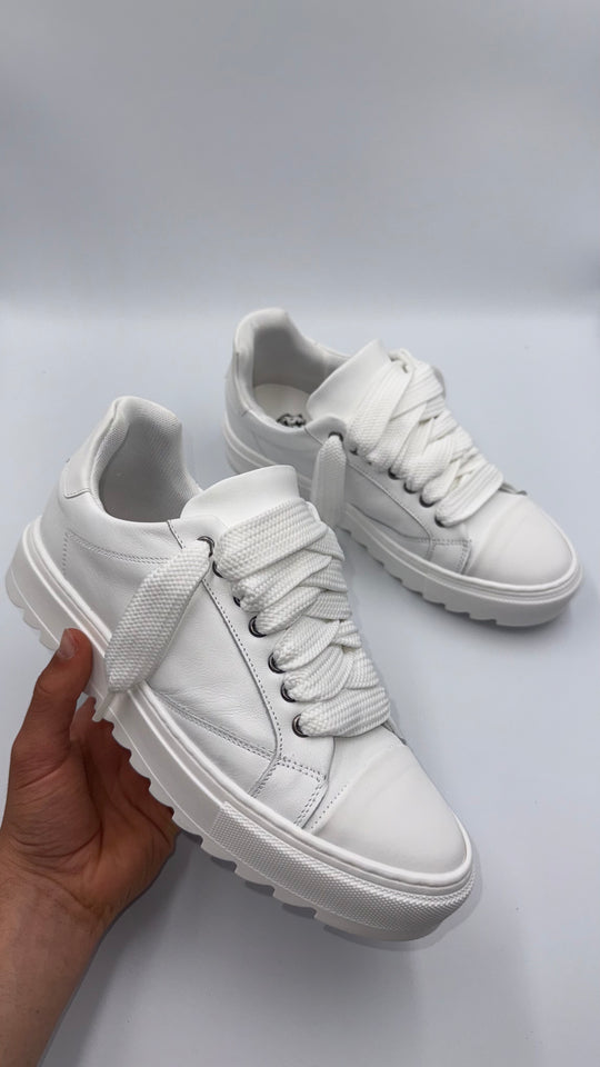 SCARPE NEXUS BIANCHE IN PELLE