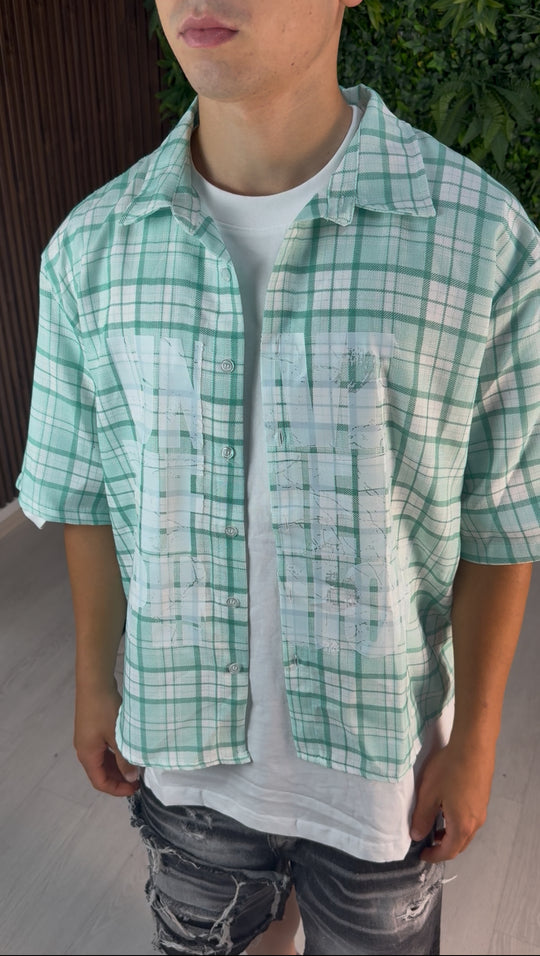 CAMICIA UNVERIFIED VERDE