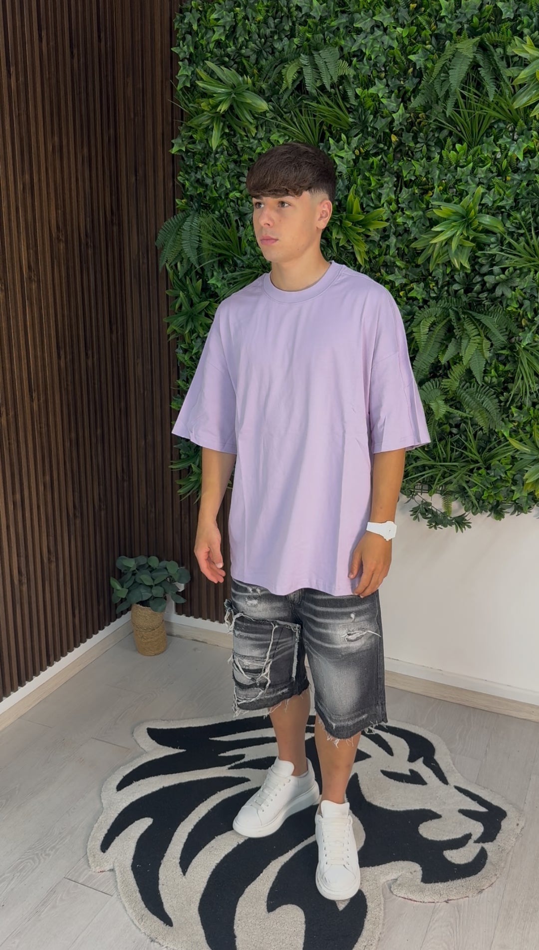 T-SHIRT LIMITED OVER LILLA