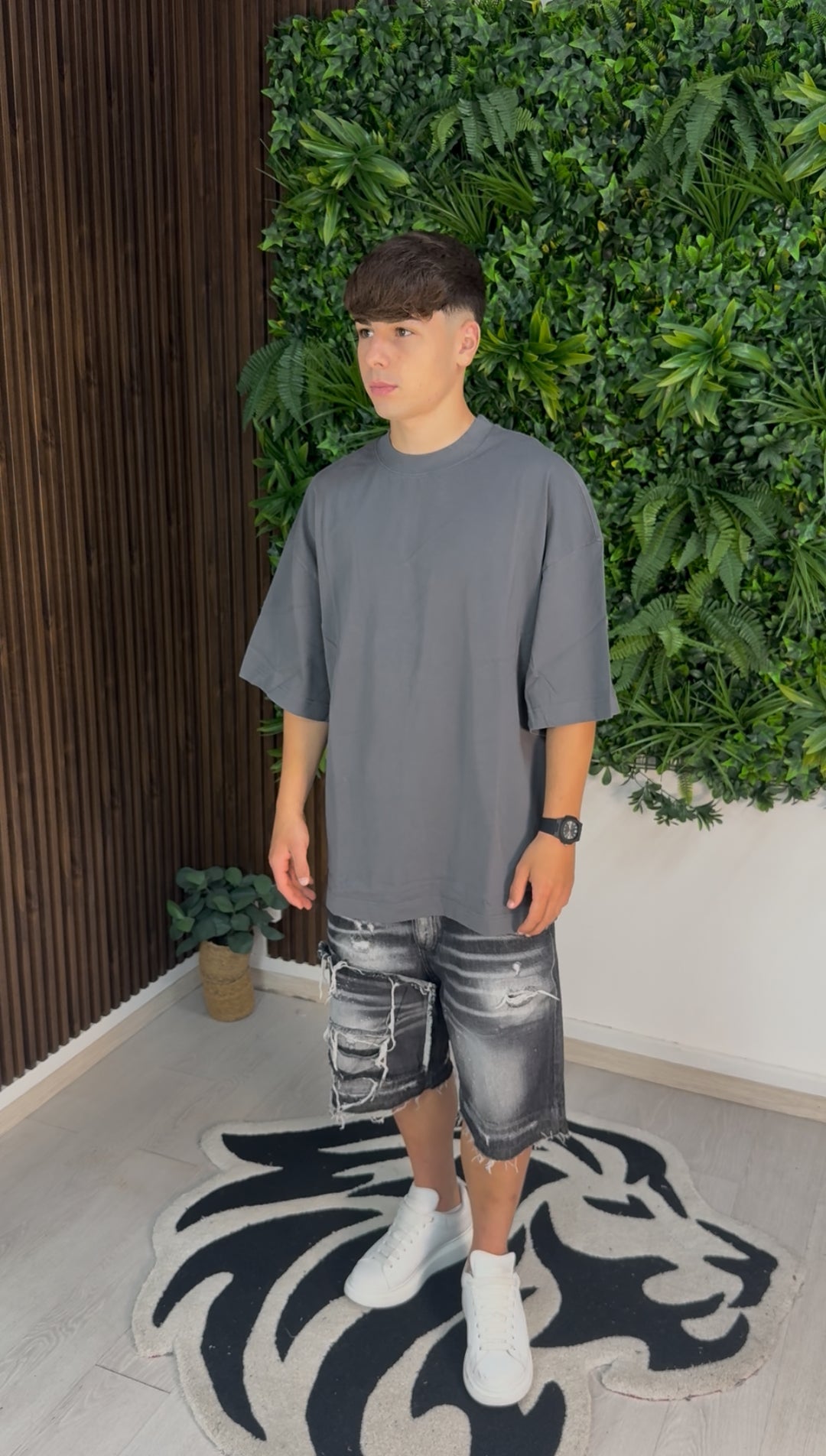 T-SHIRT OVER PIOMBO