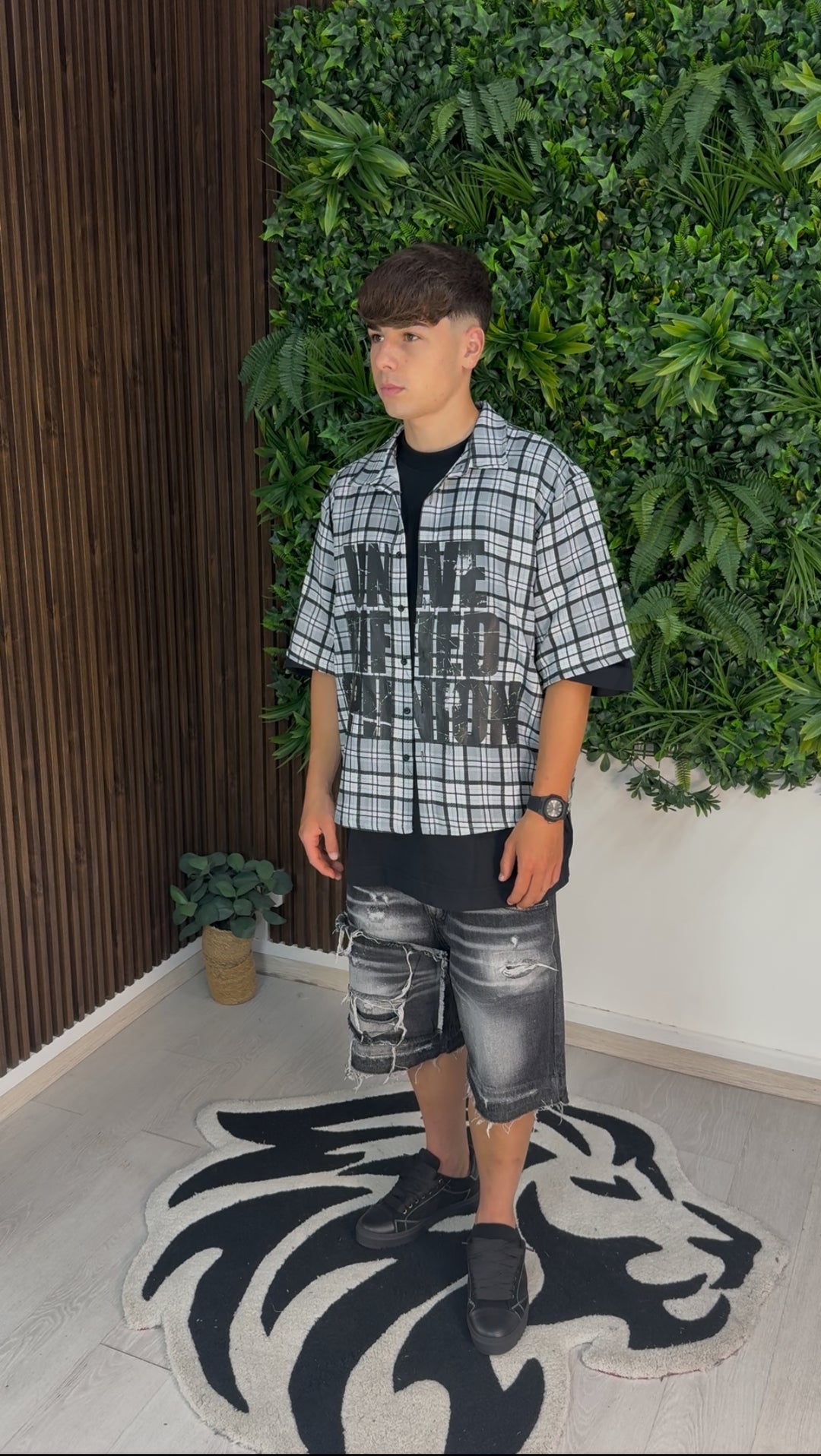 CAMICIA UNVERIFIED NERA