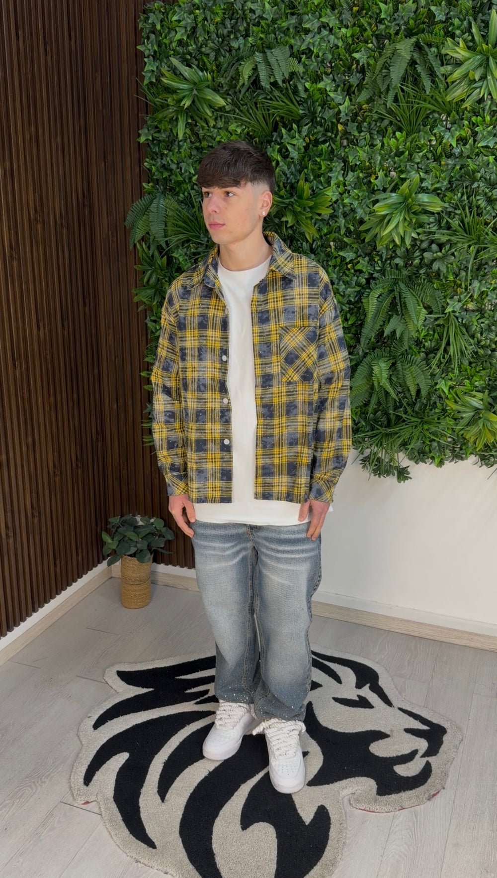 CAMICIA DUSTY STRASS GIALLA