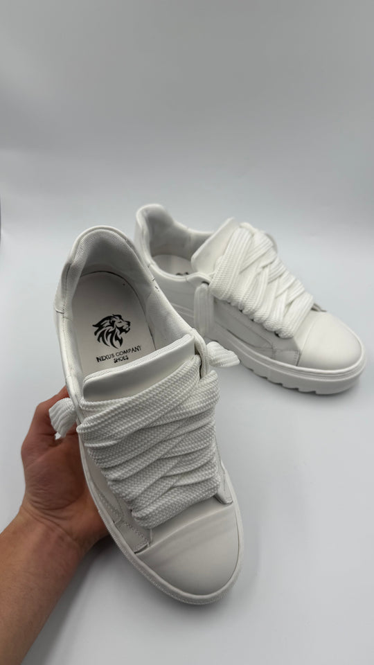 SCARPE NEXUS BIANCHE IN PELLE