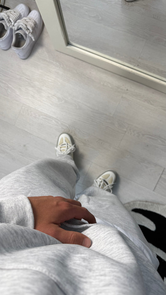 TRACKSUIT FLARE REVERSE GRIGIO