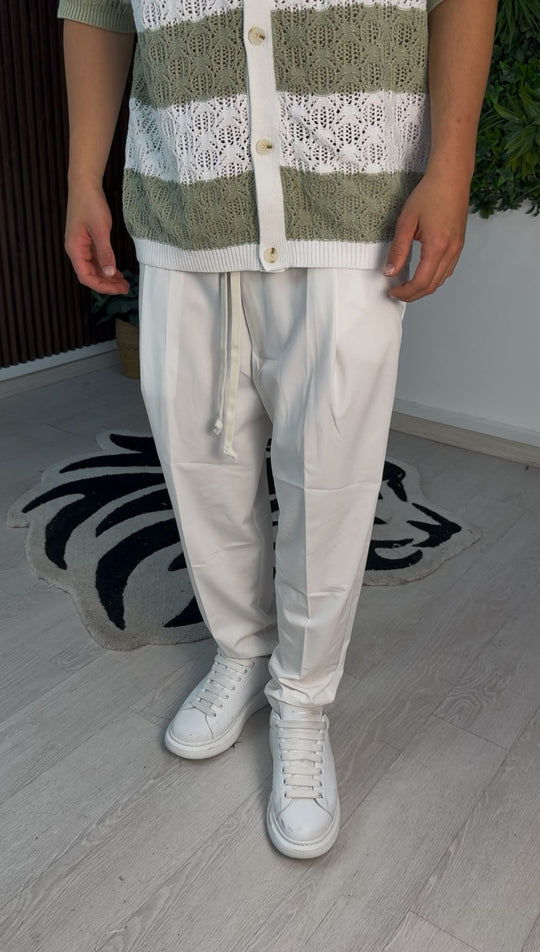 PANTALONE ELEGANT BIANCO