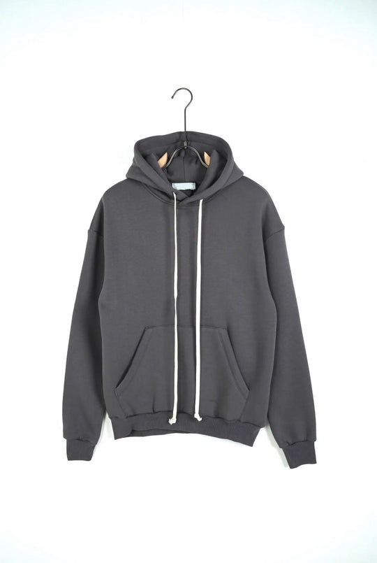 SWEAT-SHIRT EN COTON PLOMB