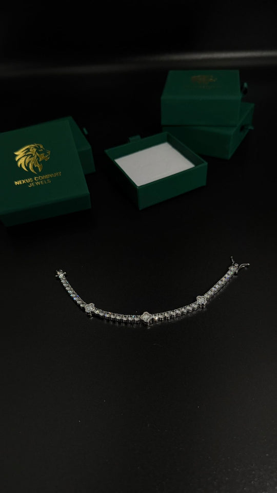 BRACCIALE DIAMOND EMPIRE BIANCO
