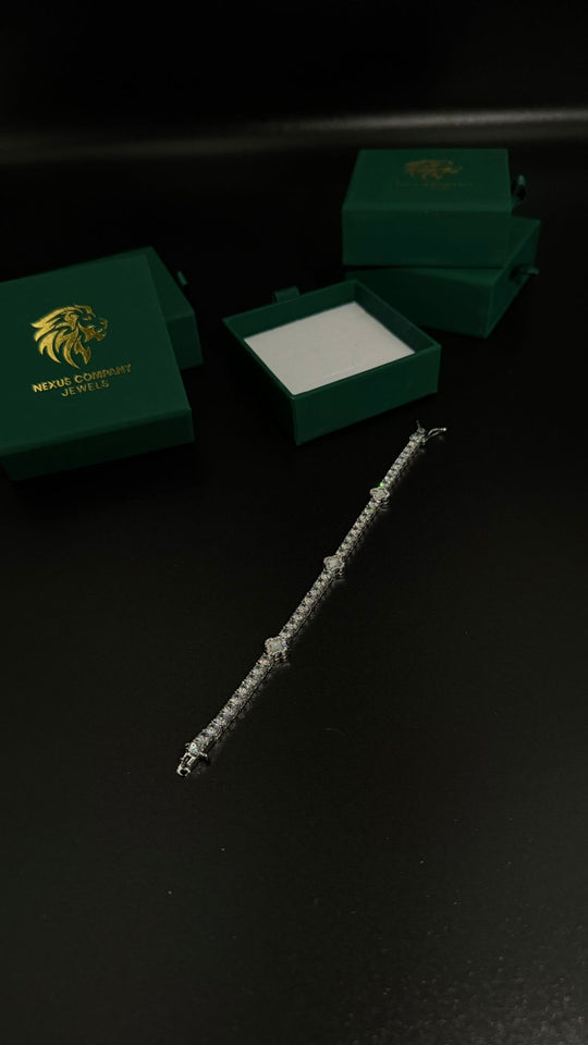 BRACCIALE DIAMOND EMPIRE BIANCO