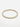 BRACCIALE TENNIS GOLD