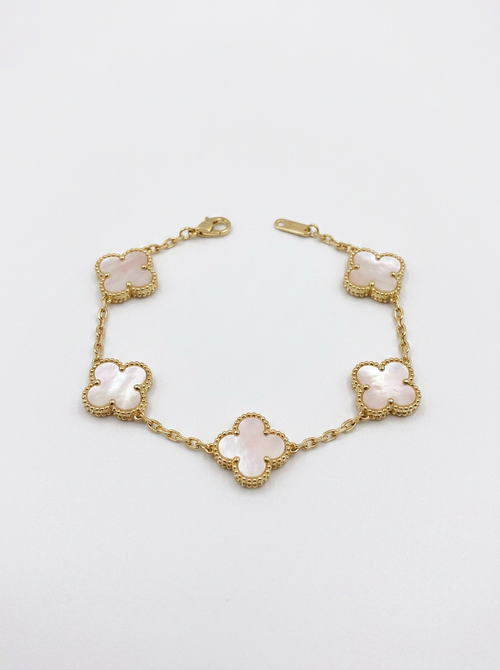 BRACCIALE AURUM QUARTZ GOLD IVORY